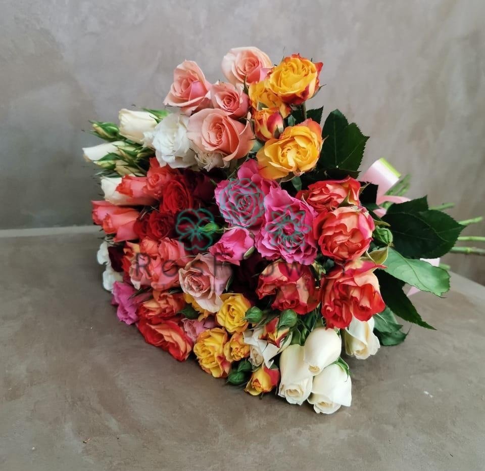 Букет цветов из: Розы в Бжедуховской