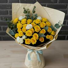 Букет цветов из:  Розы в Бжедуховской