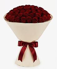 Букет 101 Бордовая роза Блэк Бакарра #REPLACE_PRED# Бжедуховской