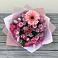 Букет цветов из: Розы, Герберы и Хризантемы в Бжедуховской