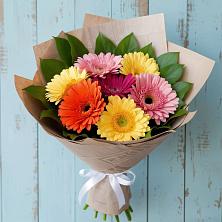 Букет цветов из:  Герберы в Бжедуховской