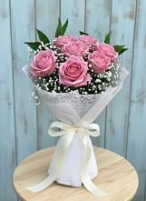 Букет цветов из:  Розы #REPLACE_PRED# Бжедуховской