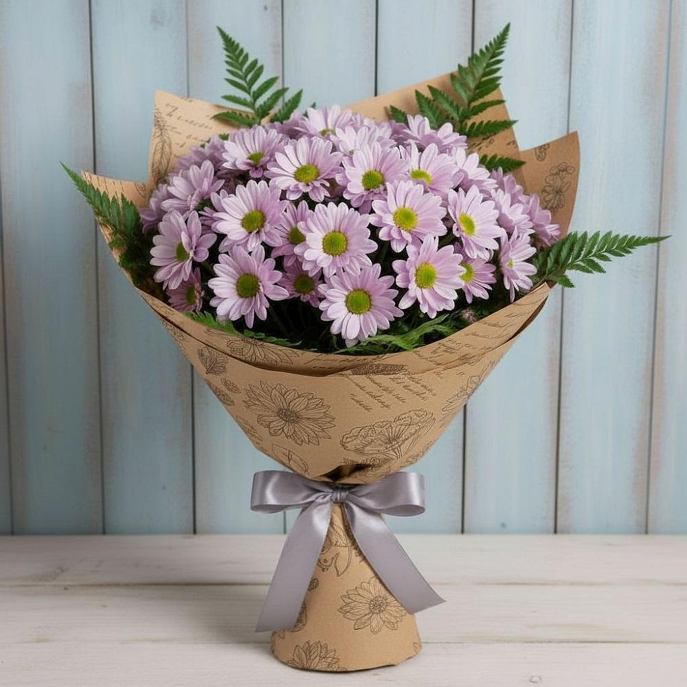 Букет цветов из: Хризантемы в Бжедуховской