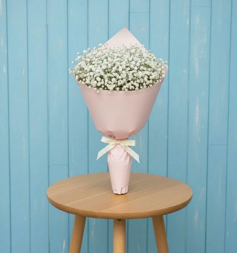 Букет цветов из: Гипсофила в Бжедуховской