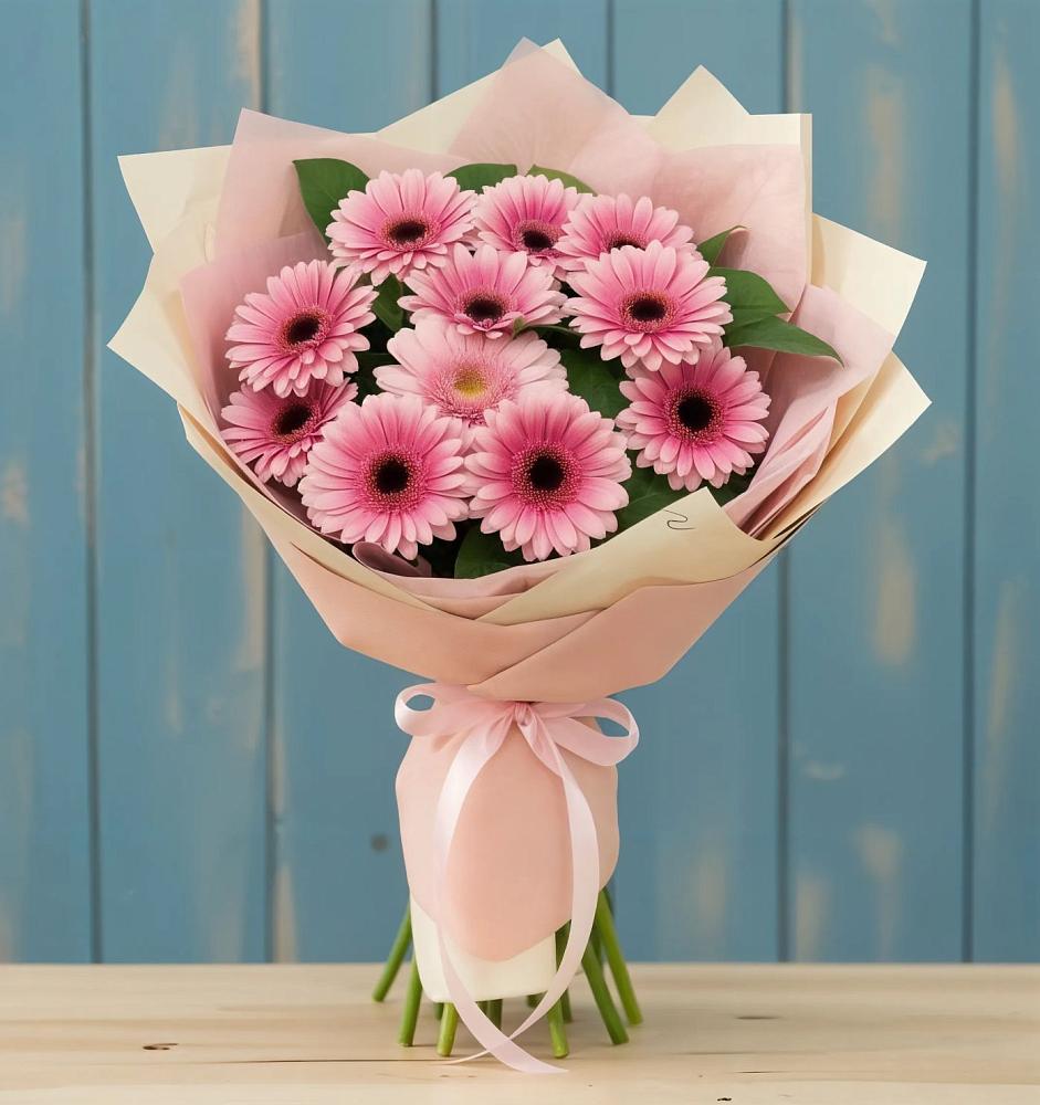 Букет цветов из: Герберы в Бжедуховской