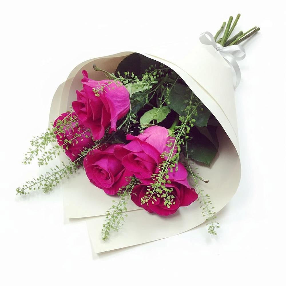 Букет цветов из: Розы в Бжедуховской