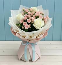 Букет цветов из:  Розы в Бжедуховской