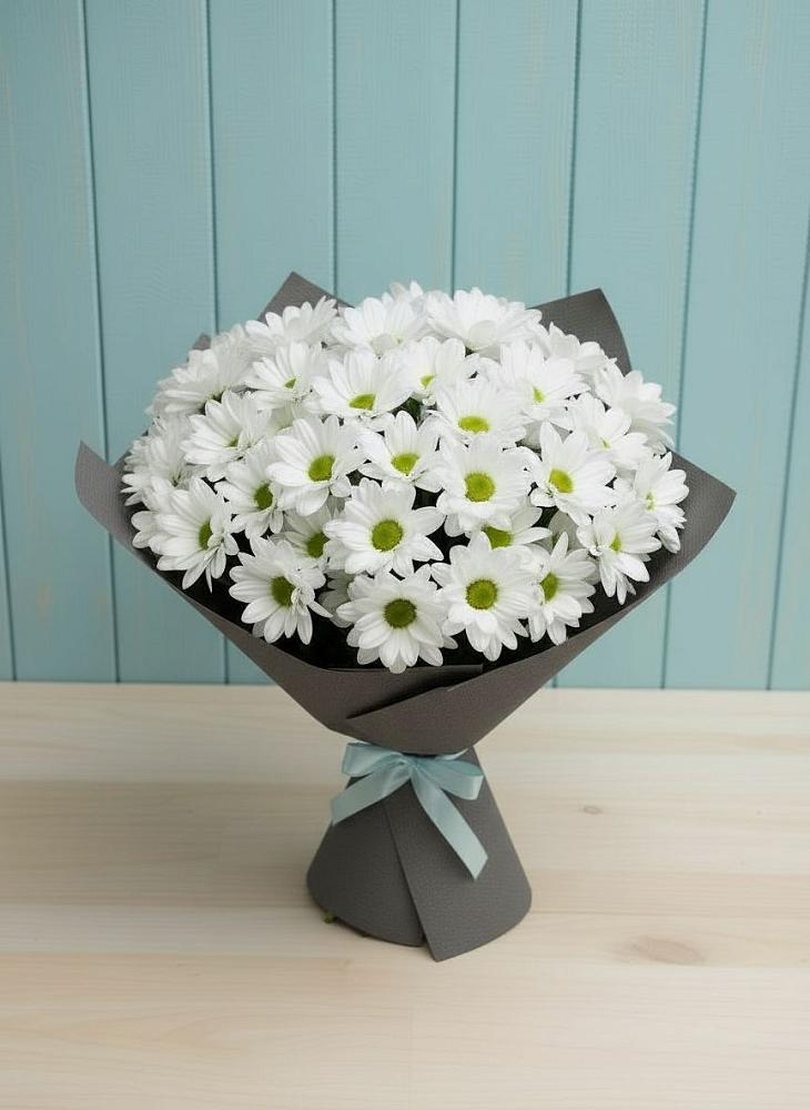 Букет цветов из: Хризантемы в Бжедуховской