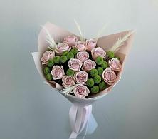 Букет цветов из:  Розы и Хризантемы в Бжедуховской