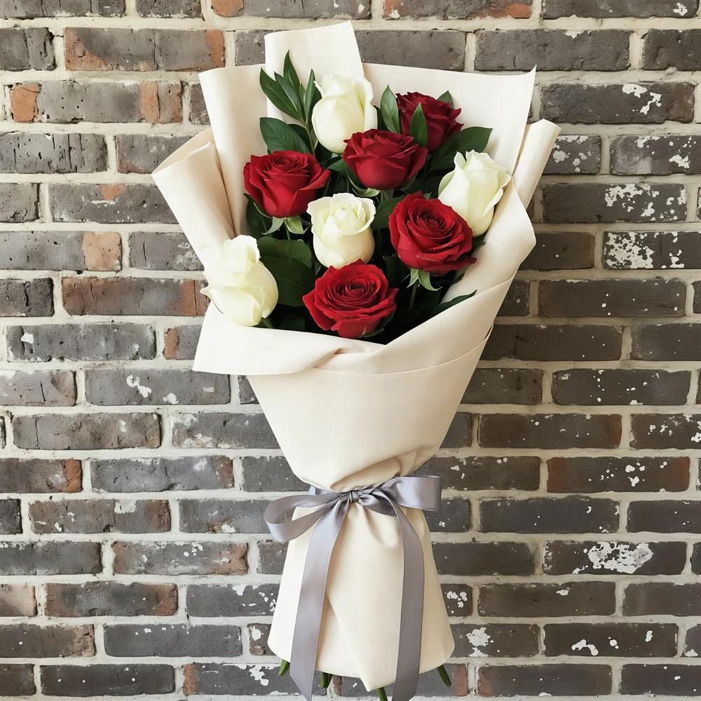 Букет цветов из: Розы в Бжедуховской