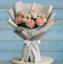 Букет цветов из:  Розы в Бжедуховской