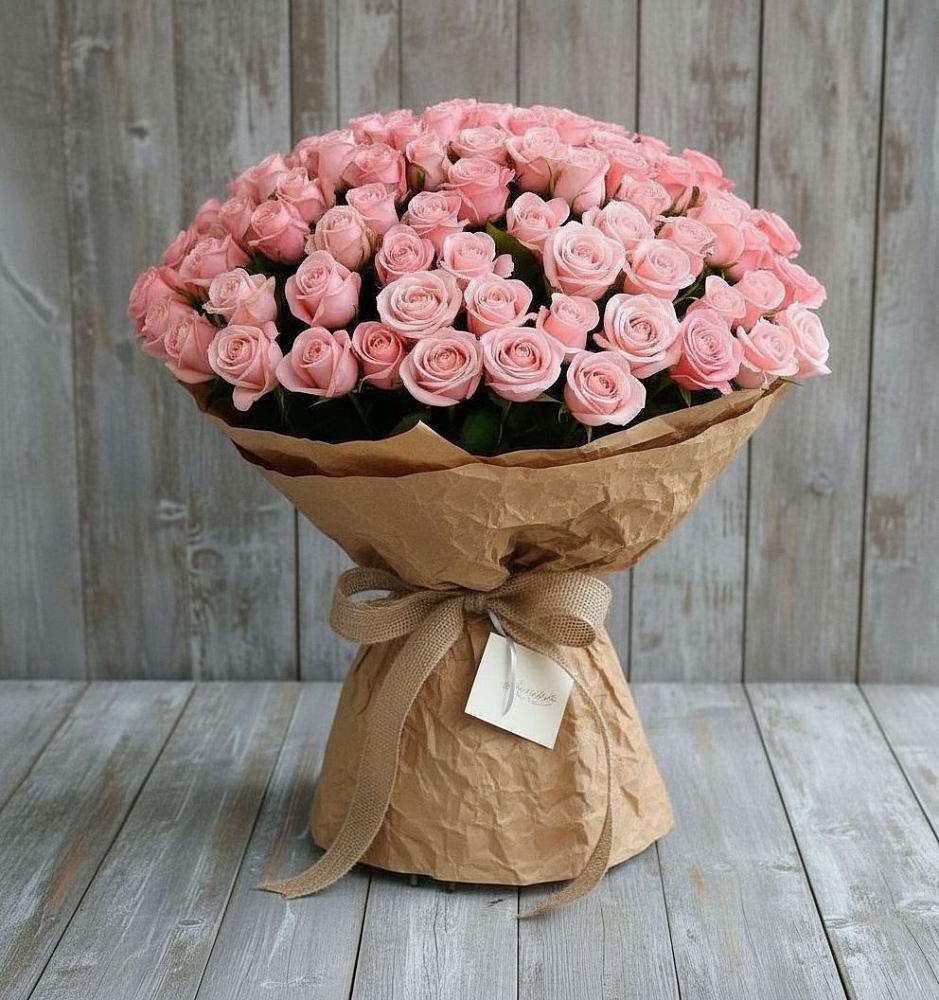 Букет 151 Роза Роуз в Бжедуховской