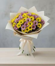 Букет цветов из:  Хризантемы в Бжедуховской
