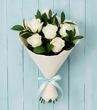 Букет цветов из:  Розы в Бжедуховской