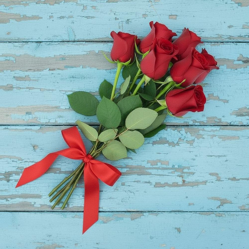 Букет Красные розы в Бжедуховской