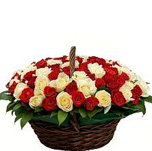 Премиум букет из: Розы в Бжедуховской