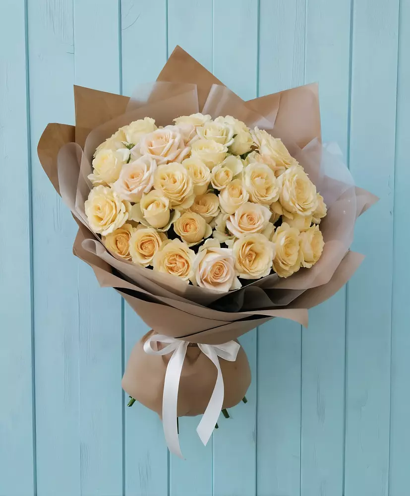 Букет Кремовое облако в Бжедуховской