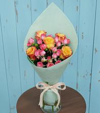 Букет цветов из:  Розы в Бжедуховской