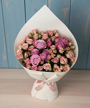 Букет цветов из:  Розы #REPLACE_PRED# Бжедуховской